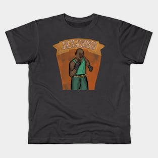 Legendary Boxer Jack Johnson Kids T-Shirt